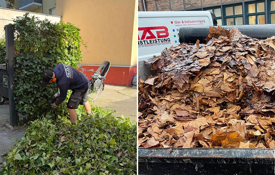 Grünflächenpflege von der GAB-Dienstleistung
